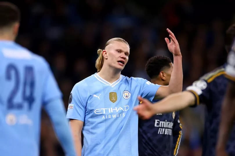 Manchester City striker Erling Haaland -Credit:2024 Marc Atkins