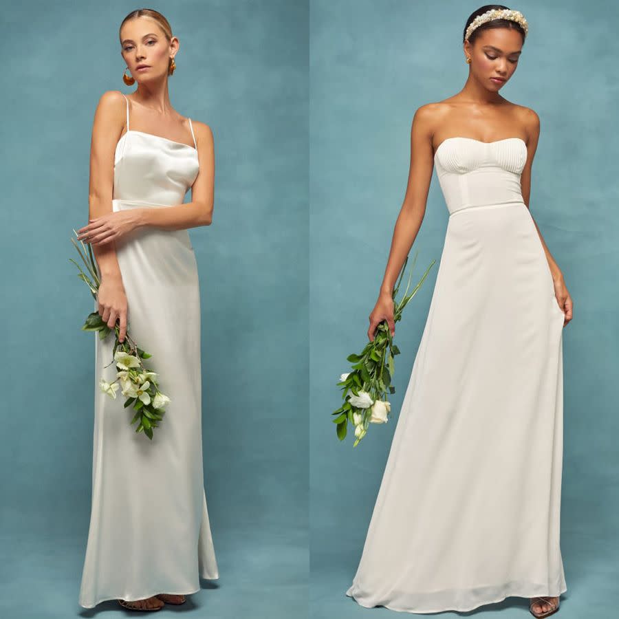 High street wedding dresses - Reformation