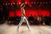 <p>A model walks the runway during the I.AM.GIA show at Mercedes-Benz Fashion Week Australia Resort 19 Collections at Carriageworks on May 16, 2018, in Sydney, Australia. (Photo: Getty Images) </p>