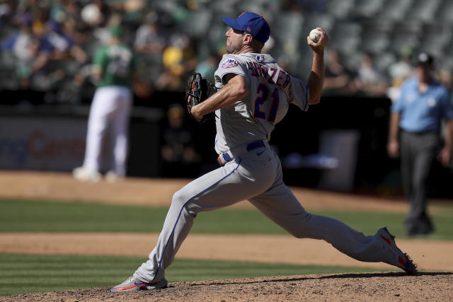 Mets' Max Scherzer leaves game after 6 perfect innings, team