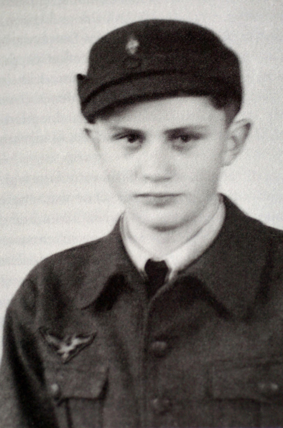 Benedict in 1943 as a German air force assistant