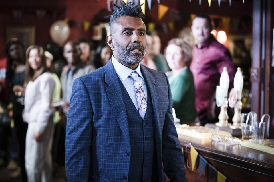 EastEnders,04-07-2022,6514,Avery Baker (OMAR LYE-FOOK),***EMBARGOED TILL TUESDAY 28TH JUNE 2022***, BBC, Jack Barnes/Kieron McCarron