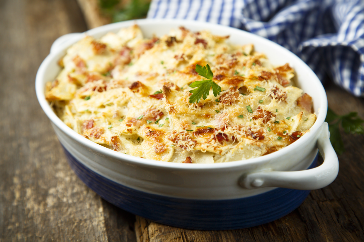 Chicken Bacon Ranch Casserole