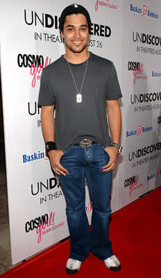 Wilmer Valderrama at the Hollywood premiere of Lions Gate Films' Undiscovered