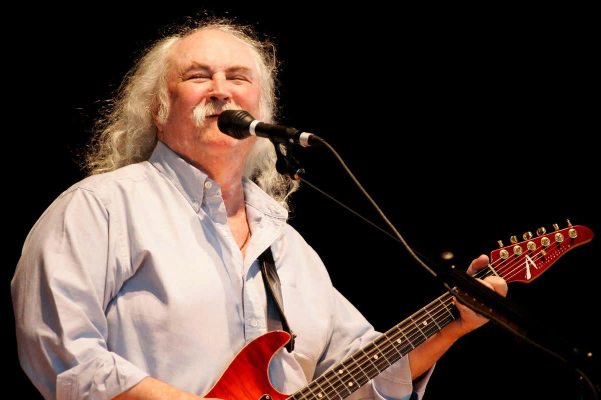 David Crosby has died at the age of 81  (Michael Bush / Alamy Stock Photo)