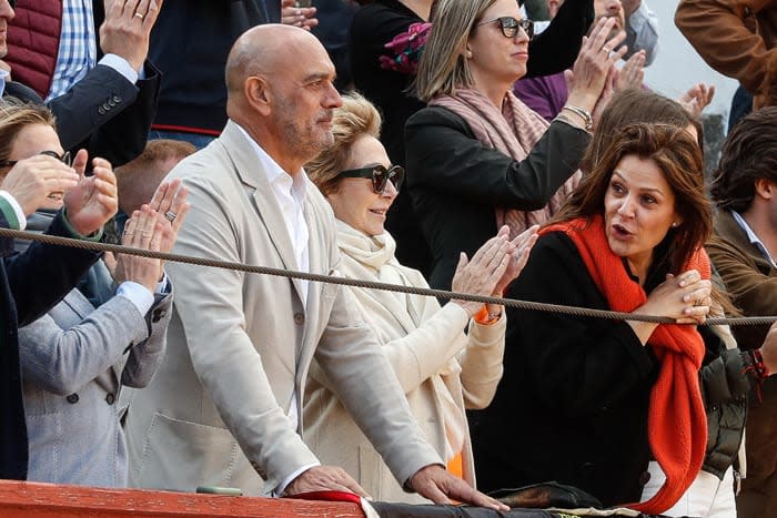 Ana Rosa Quintana, Juan Muñoz y Nuria González en Brihuega