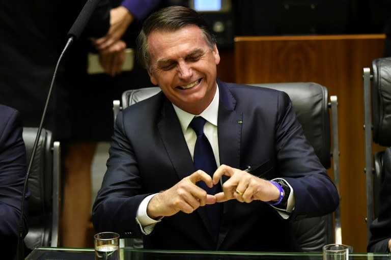 Bolsonaro, a social media aficionado given to openly speaking his mind, admires Trump and many of his policies