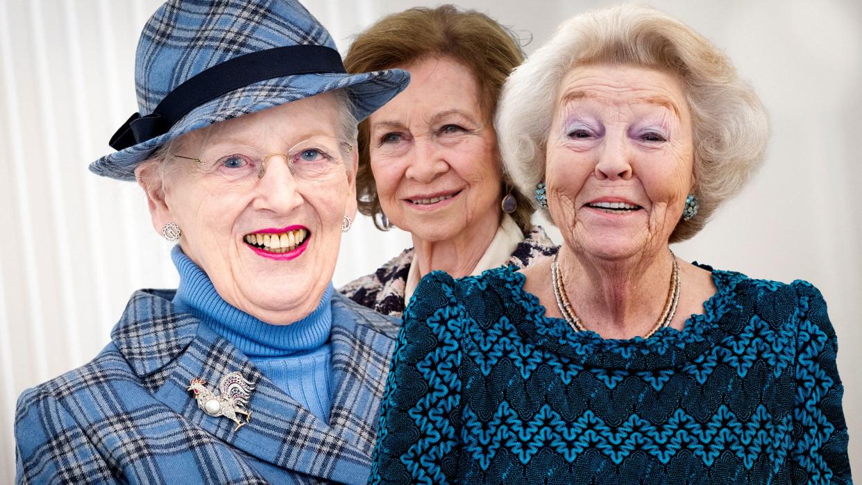 Margrethe, Sofia und Beatrix sind auch in der Rente fleißig