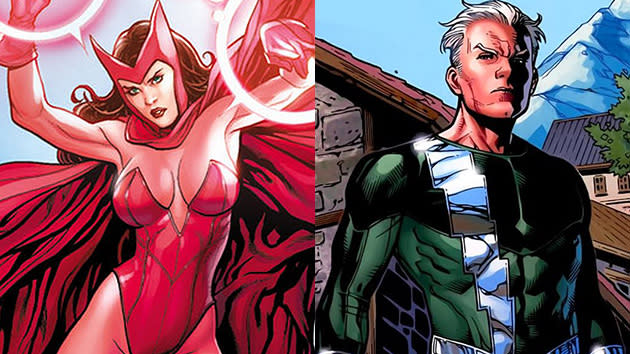 Marvel Comics redefines Quicksilver & Scarlet Witch as NON Mutants