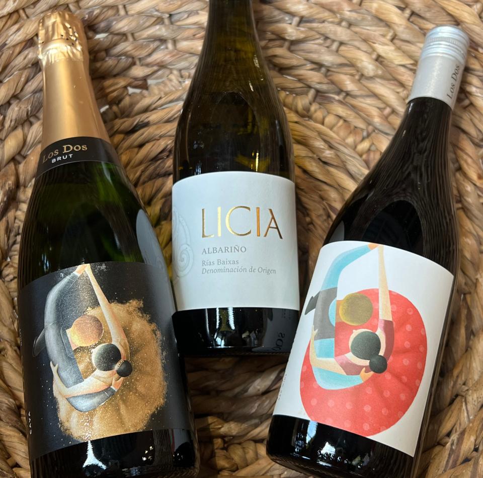 Los Dos cava brut, Licia albarino and Los Dos garnacha will be featured and paired with three small bites at the Market District's Foodie Friday on Feb. 17 in Cuyahoga Falls.