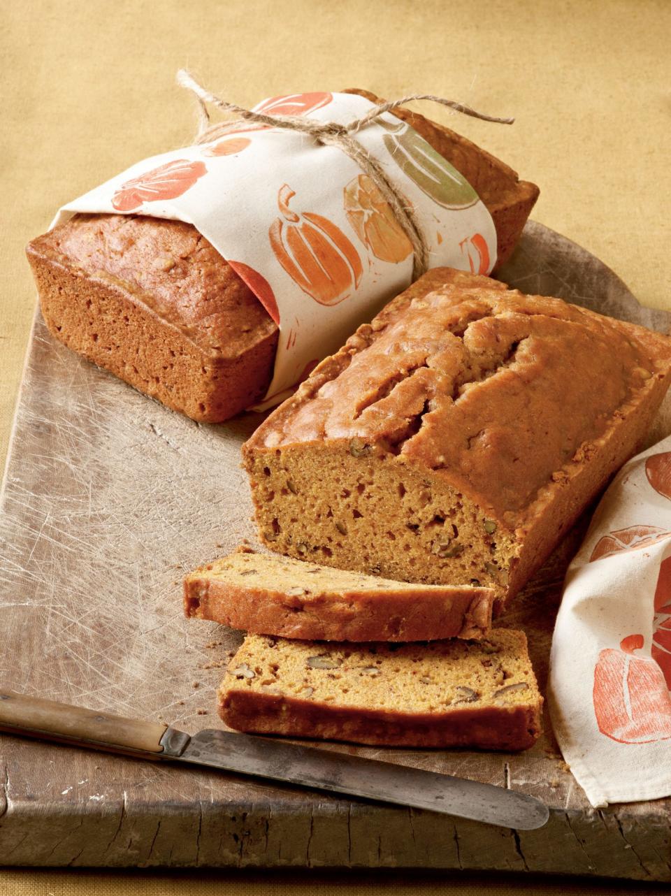 Pecan-Pumpkin Bread