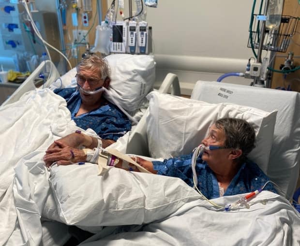 Mary and Philip Hill were reunited for a tender moment in the ICU while both were being treated for COVID-19 at Vanderbilt University Medical Center last year. They died within six hours of one another.