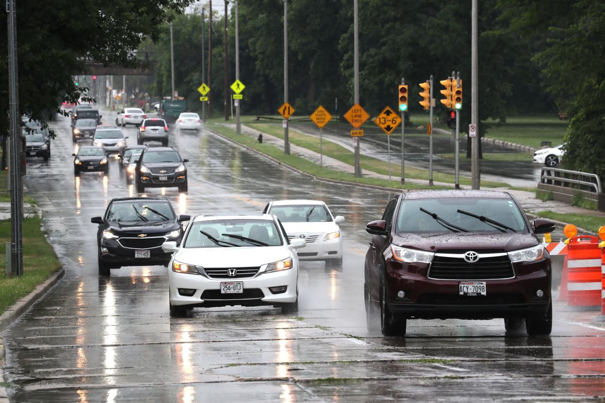 Traffic moves south on South 43rd Street between Lincoln Avenue and West Cleveland Avenue in this file photo. West Allis police have been cracking down on reckless driving, but officials say it's too soon to tell whether the increased enforcement has made a significant dent in the issue.