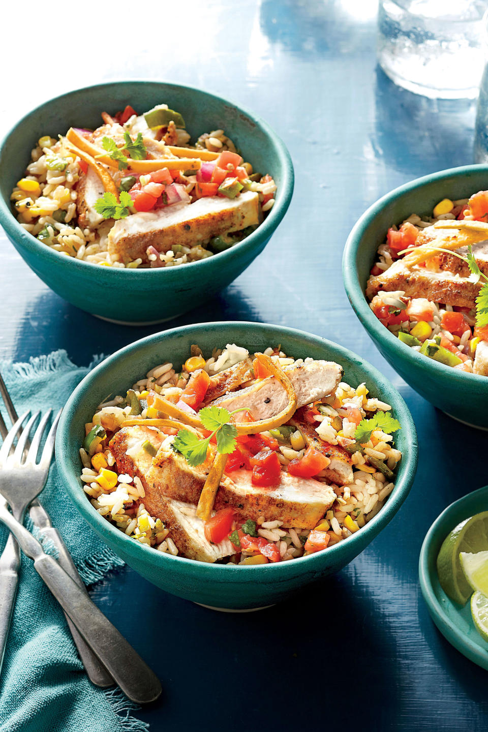 Southwest Chicken Cutlet Rice Bowl