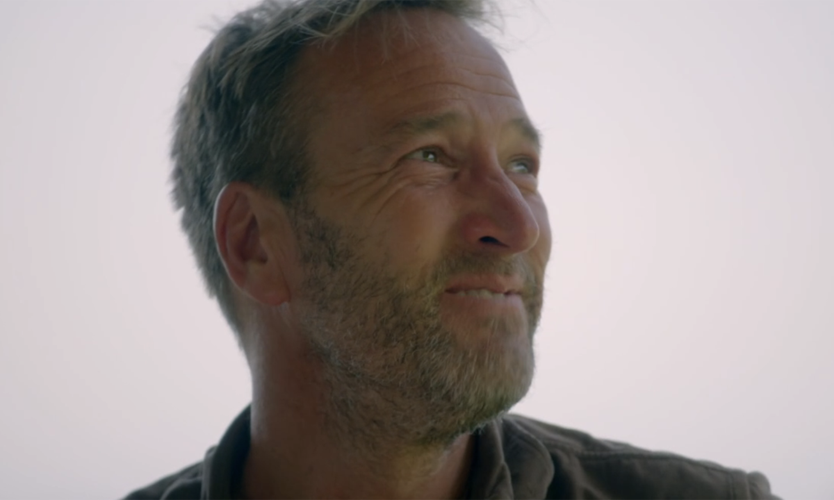 Ben Fogle was moved to tears on New Lives In The Wild. (Channel 5)
