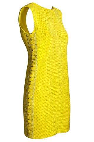 Best: Yellow is set to be the big color for spring, so jump on the trend early with a glitzy shift dress.