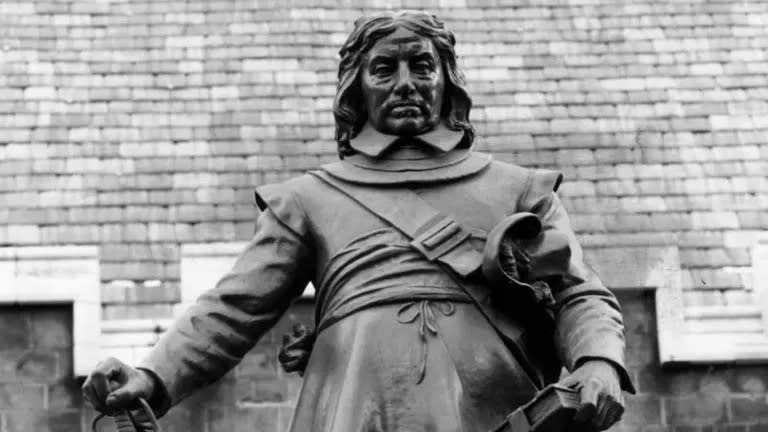 Oliver Cromwell dirigió a Reino Unido durante su etapa republicana