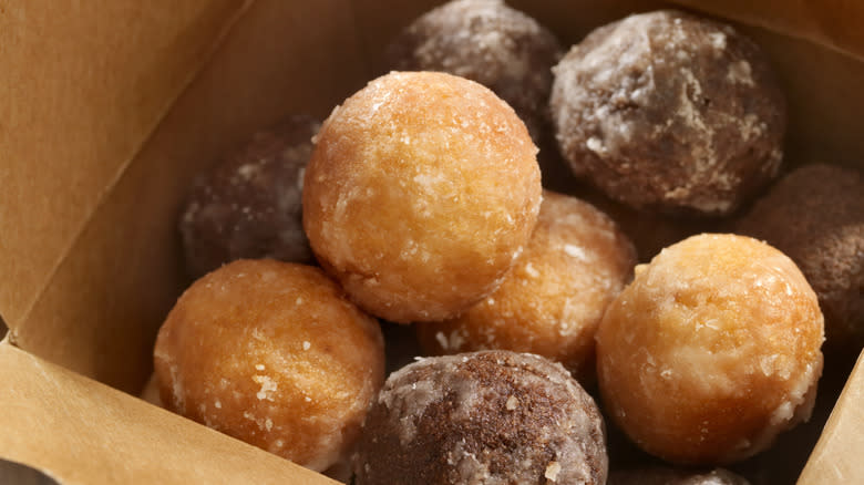 Box of donut holes 