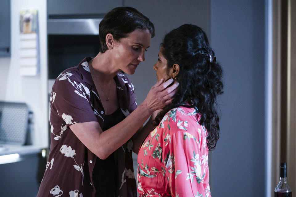 EastEnders,30-06-2022,6513,Eve Unwin (HEATHER PEACE);Suki Kaur Panesar (BALVINDER SOPAL),***EMBARGOED TILL TUESDAY 21ST JUNE 2022***, BBC, Jack Barnes/Kieron McCarron