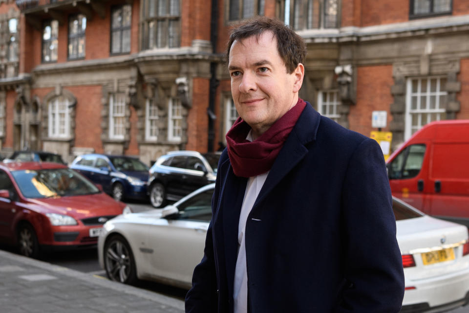 Former Chancellor and Evening Standard editor George Osborne (Getty)