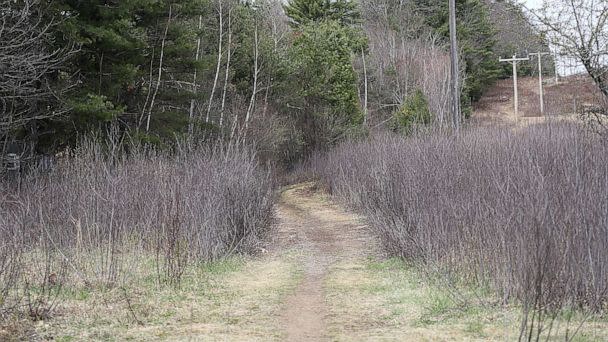 PHOTO: The beginning of the Marsh Loop Trail in Concord, N.H., on April 25, 2022. (Boston Globe via Getty Images)