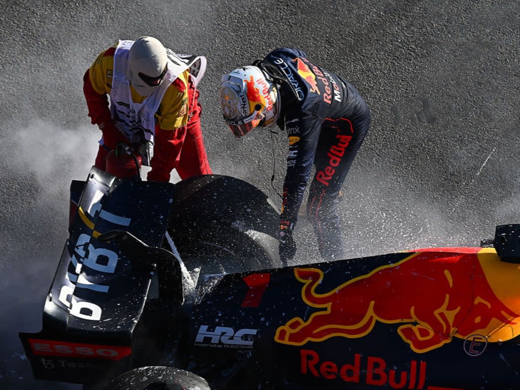 Verstappen’s reliability issues meant he failed to finish in Bahrain and Australia (Getty Images)