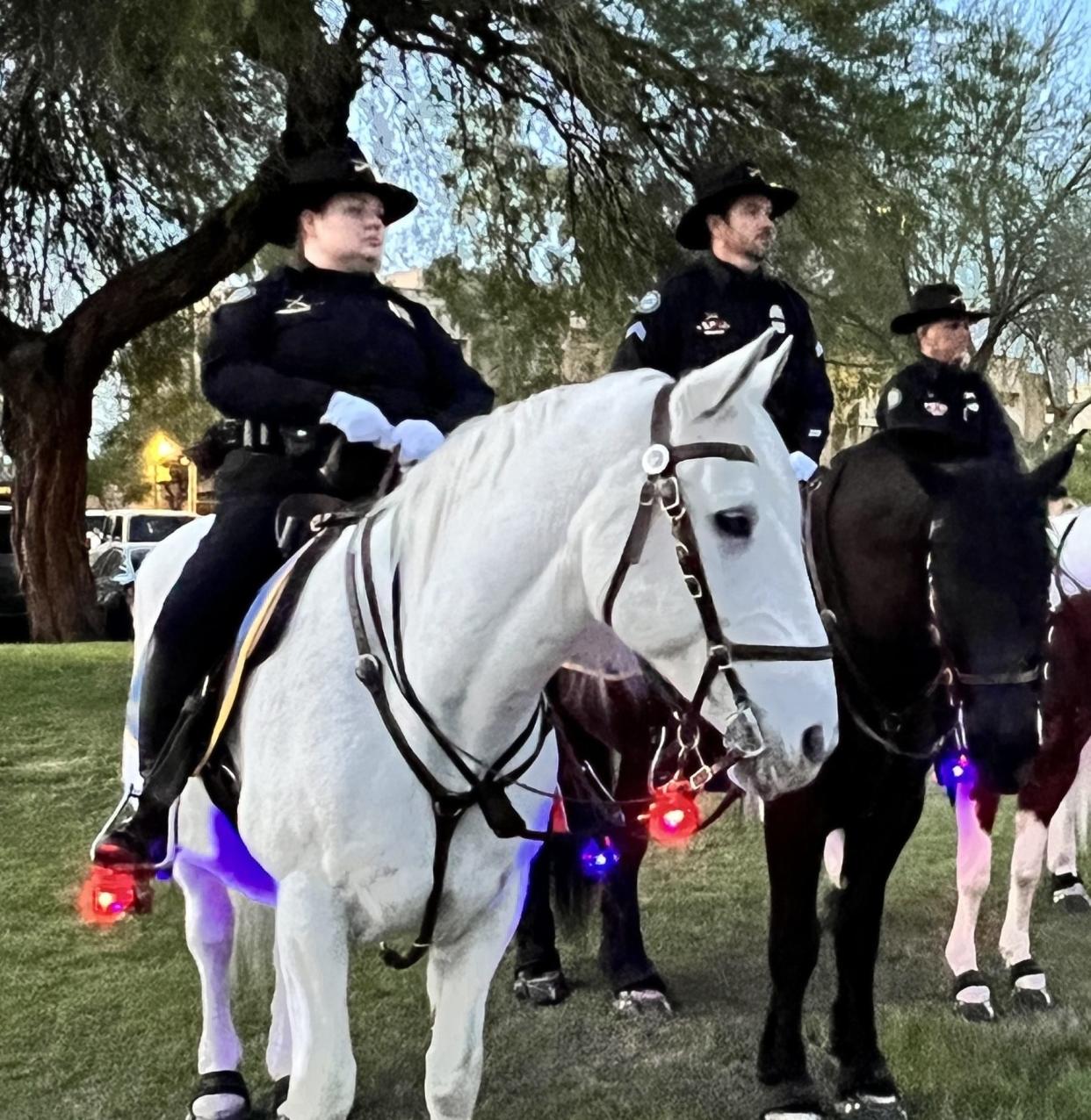 Zeus, a 26-year-old Percheron-Thoroughbred crossbreed, is retiring from the Scottsdale Police Department after 18 years of service.