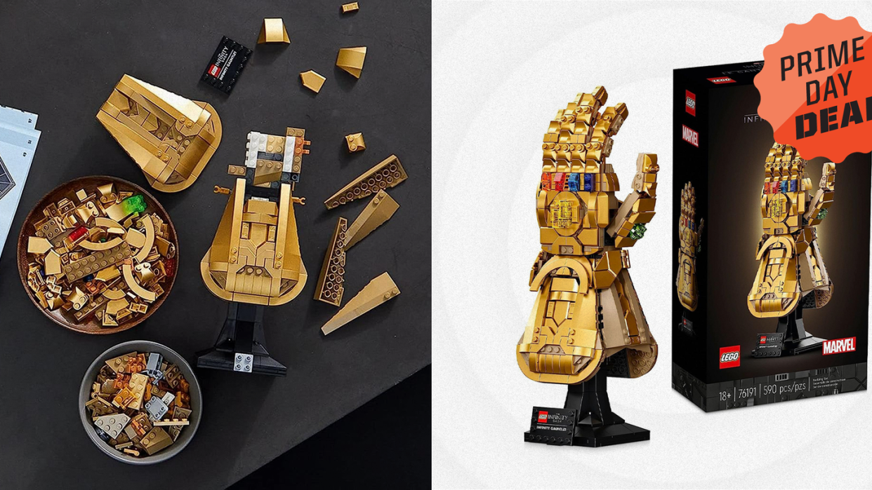 marvel infinity gauntlet lego set, prime day deal