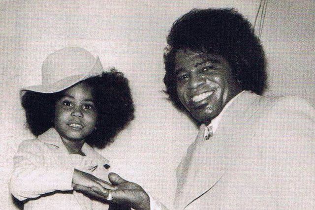 James Brown and his daughter Deanna
