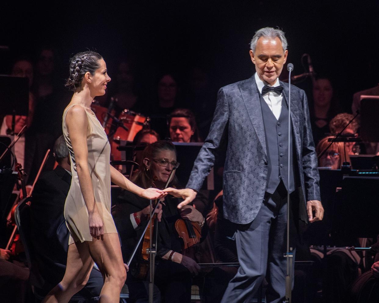 Andrea Bocelli amazed at PPG Paints Arena on Thursday.