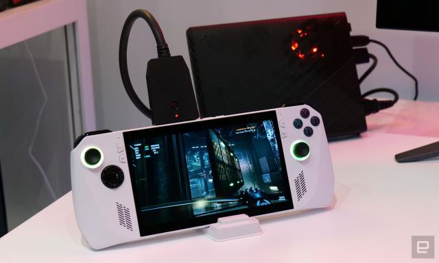 ASUS ROG Ally hands-on: Possibly the most powerful handheld gaming