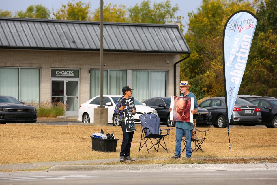 Before the Dobbs ruling, there were no abortion clinics to protest in Carbondale. But once the clinics arrived, a group of pastors and others vowed to build up an opposition movement.