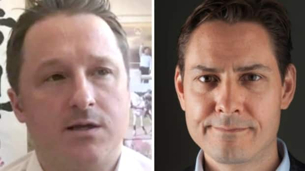 Michael Spavor, left, and former Canadian diplomat Michael Kovrig, had been detained in China since December, 2018. (The Associated Press/International Crisis Group/The Canadian Press - image credit)