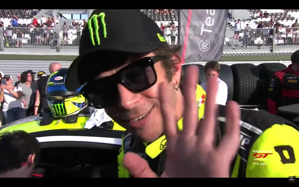Rossi訪問，大方談論排位賽失誤。