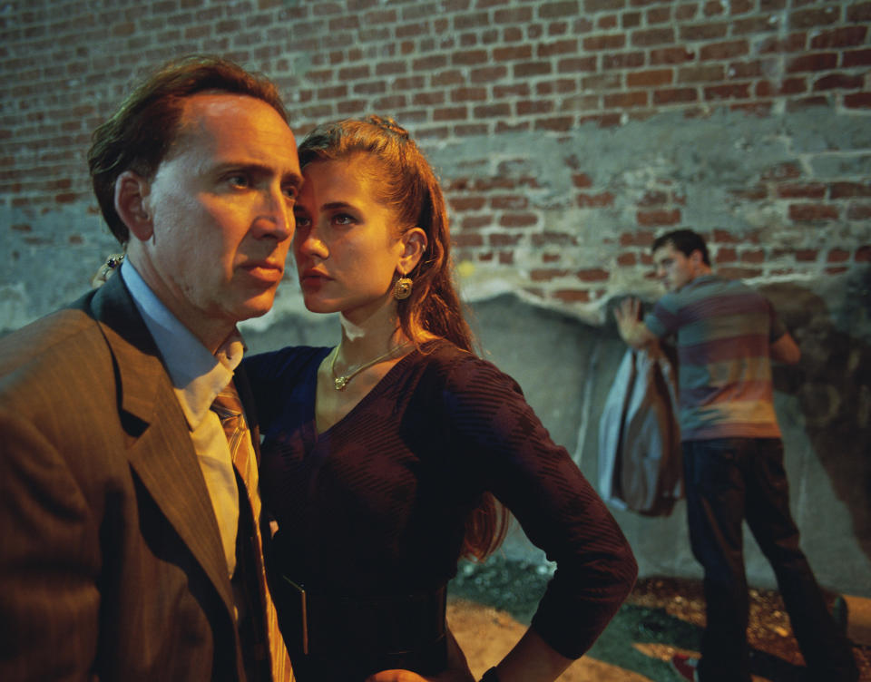 Nicolas Cage and Stephanie Honore in "Bad Lieutenant: Port of Call New Orleans"