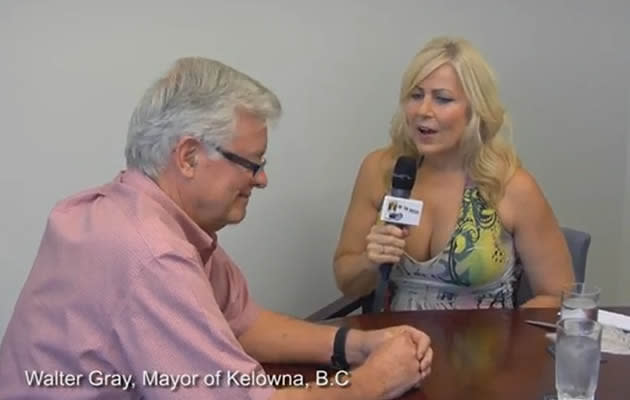 Radio host in Canada slammed for going topless during interview. (Youtube Screengrab)