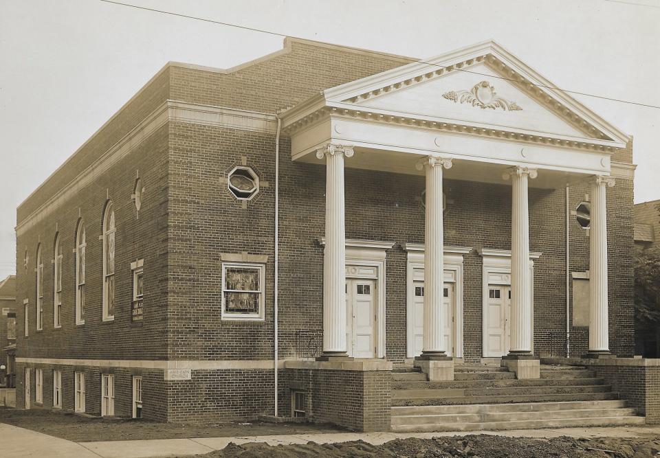 Wesley Temple AME Zion Church at 104 N. Prospect St. was built in 1928 and added to the National Register in 1994.