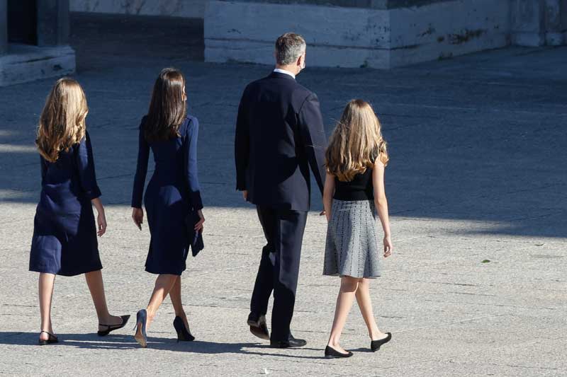 Reyes Felipe y Letizia, princesa Leonor e infanta Sofía