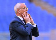 FILE PHOTO: Soccer Football - Serie A - AS Roma v Napoli - Stadio Olimpico, Rome, Italy - March 31, 2019 AS Roma coach Claudio Ranieri REUTERS/Alberto Lingria