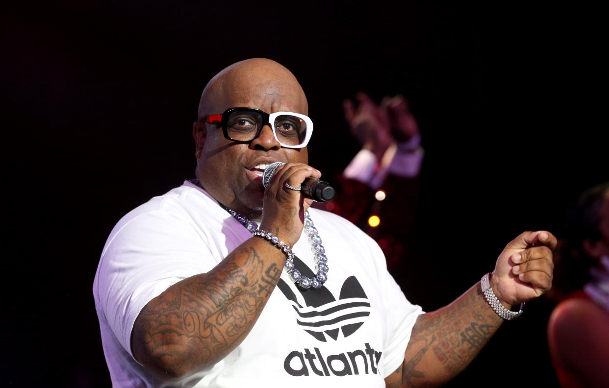 Recording artist CeeLo Green performs during the premiere of "Boombox! A Vegas Residency on Shuffle" at Westgate Las Vegas Resort & Casino on August 31, 2022 in Las Vegas, Nevada.