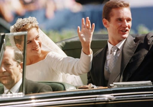 Princess Cristina of Spain married Inaki Urdangarin in 1997