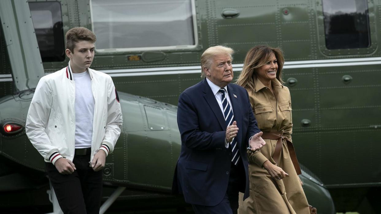 PHOTO: President Trump Returns To White House After New Jersey Travel (Bloomberg via Getty Images)