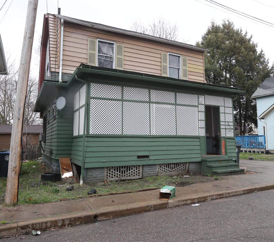 Akron Police say preliminary findings suggest that Kismet Sengdan, 10, was accidentally shot and killed when juveniles found an unsecured firearm belonging to an adult living in this  home at 197 Dayton Place in Akron Thursday. Police recovered the handgun.