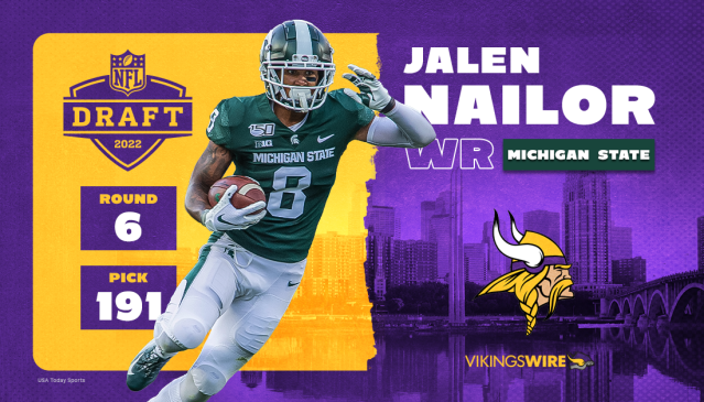 Here's a look at the full Vikings 2022 NFL draft class