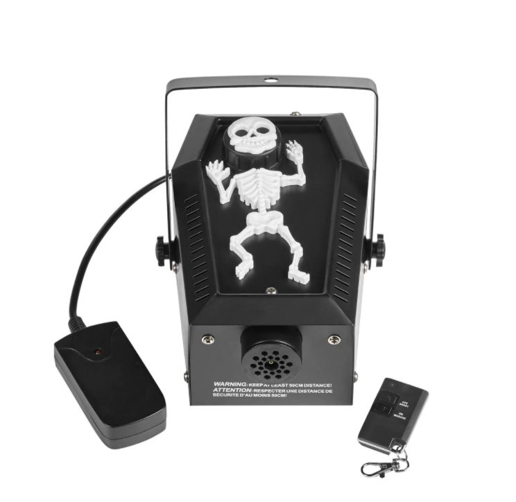 Coffin Skeleton Fog Machine