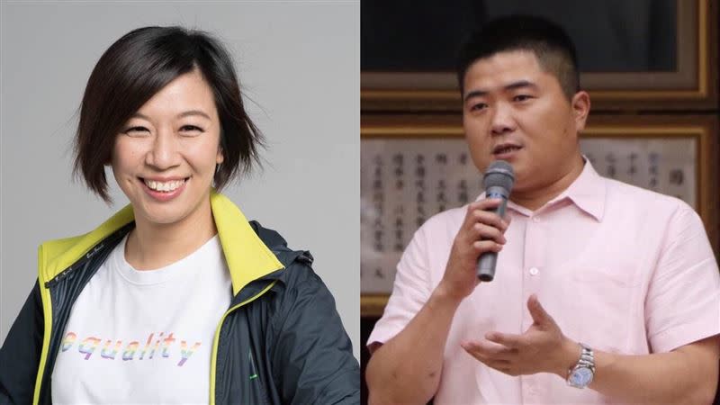 林靜儀、顏寬恒決戰中二選區立委補選。（組合圖／翻攝自林靜儀、顏寬恒臉書）