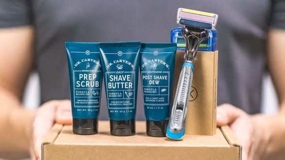 Keep Dad stocked for shaving.