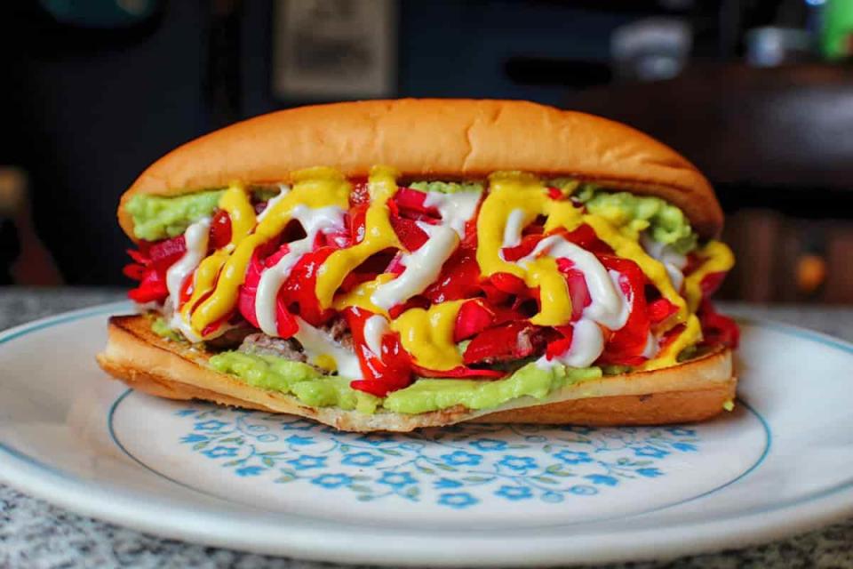 la comida callejera de Guatemala 