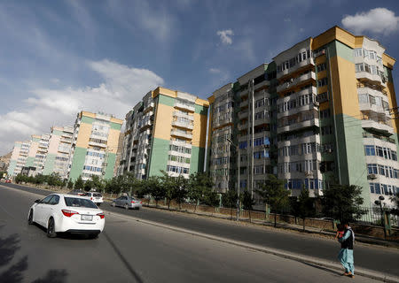 Newly residential apartments are seen at the west part of Kabul, Afghanistan June 22, 2018. REUTERS/Omar Sobhani/Files