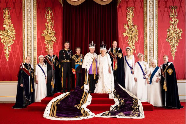 Hugo Burnand King Charles and Queen Camilla's official coronation portraits